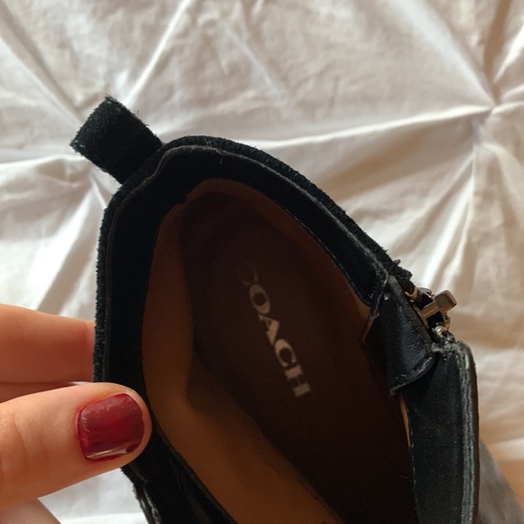 EUC Coach black leather Boots (worn once!) - Picture 3 of 6